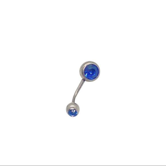 Belly Ring faded blue - Picture 2 of 3